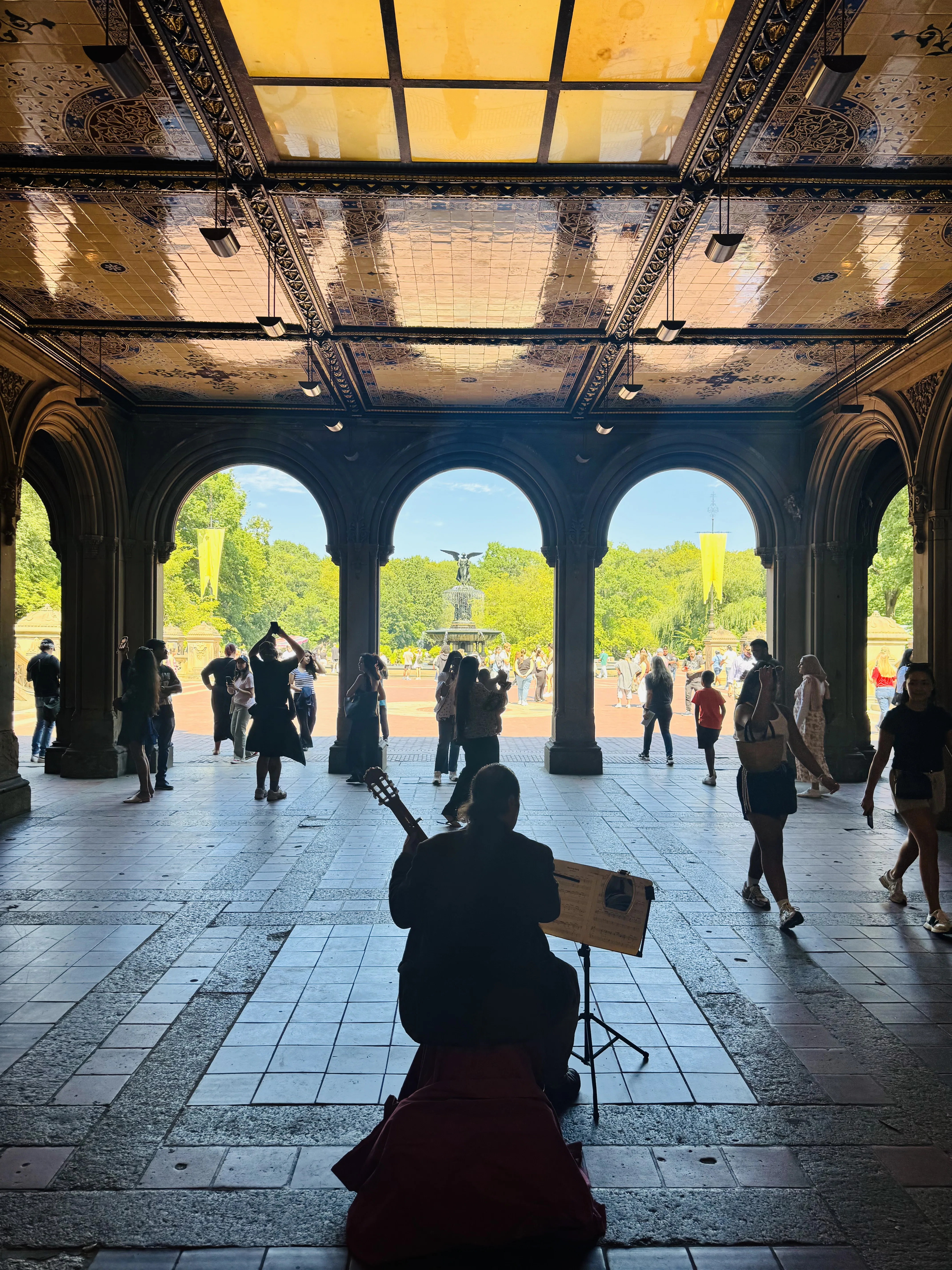 Central Park, Center Stage photograph